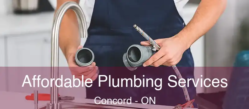  Affordable Plumbing Services Concord - ON