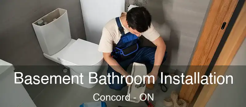  Basement Bathroom Installation Concord - ON