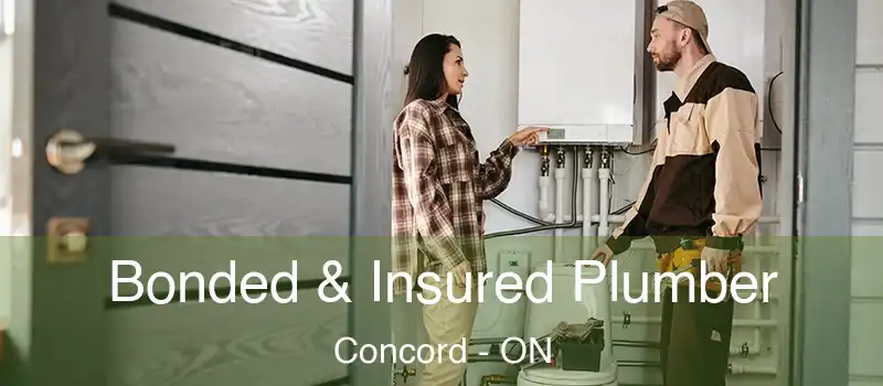  Bonded & Insured Plumber Concord - ON