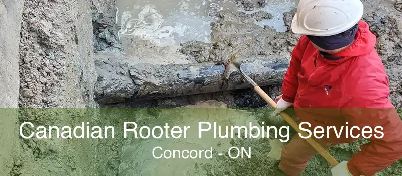 Canadian Rooter Plumbing Services Concord - ON