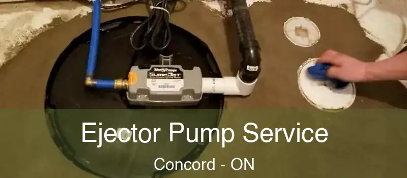  Ejector Pump Service Concord - ON
