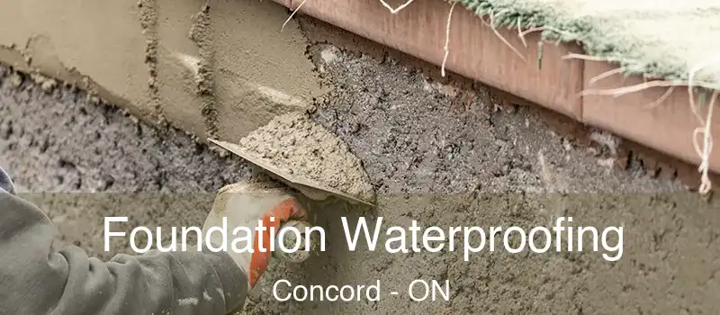  Foundation Waterproofing Concord - ON
