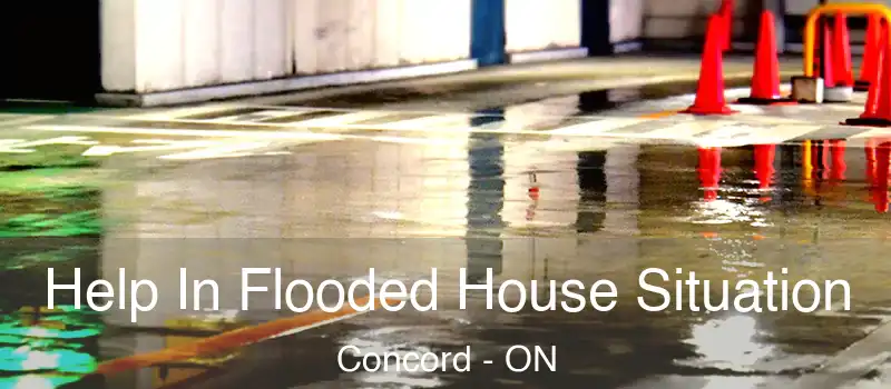  Help In Flooded House Situation Concord - ON