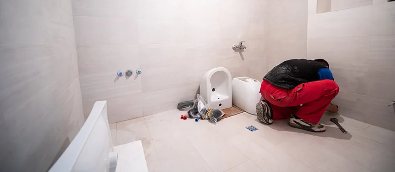 Basement Bathroom Shower Installation in Concord, Ontario