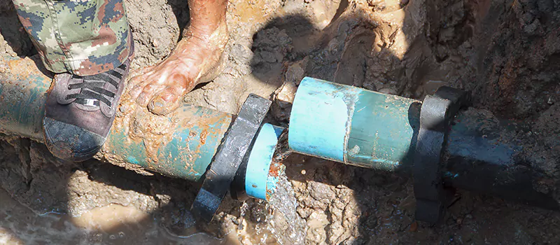 Underground Pipe Leak Repair in Concord, ON