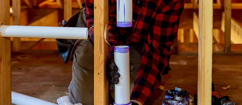 Process of Rough In Plumbing in Concord, Ontario