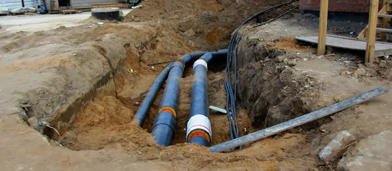 Main Water Line Installation in Concord, Ontario