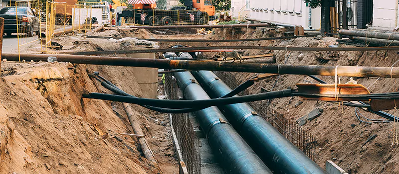 Underground Drainage Pipe Replacement in Concord, ON
