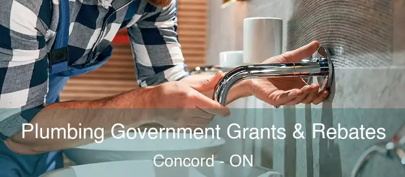  Plumbing Government Grants & Rebates Concord - ON