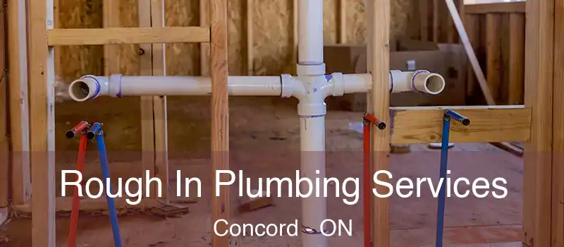  Rough In Plumbing Services Concord - ON