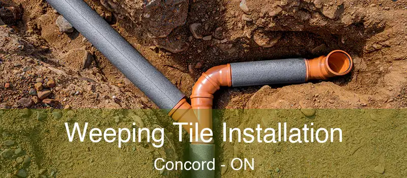  Weeping Tile Installation Concord - ON